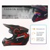 Youth Kids Dirt Bike Motocross Helmet (Goggles Gloves Face Mask) 4PCS Set, Boys Girls Full Face Motorcycle Helmets