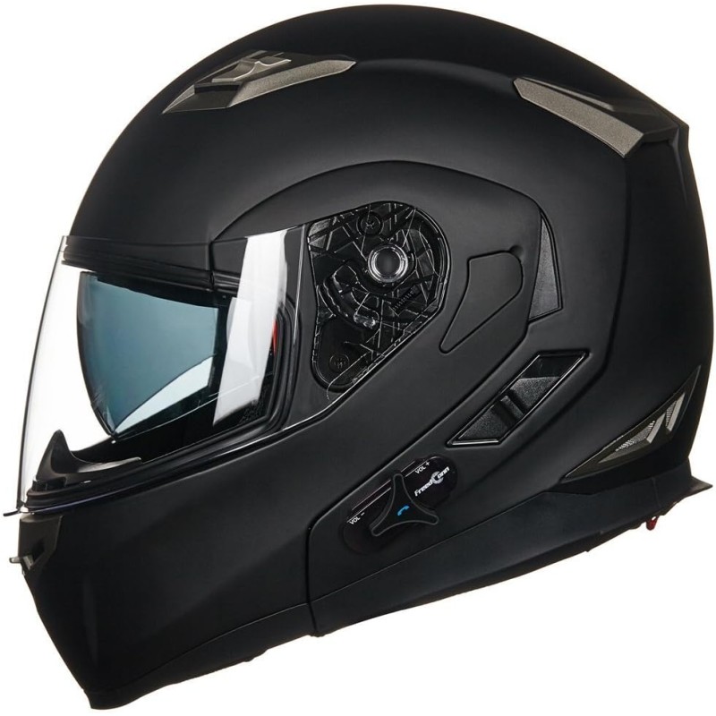 Bluetooth Integrated Modular Flip up Full Face Motorcycle Helmet Sun Shield Mp3 Intercom Bluetooth Integrated Modular Flip up Full Face Motorcycle Helmet Sun Shield Mp3 Intercom