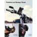 Motorcycle Phone Mount, [1s Auto Lock][100mph Military Anti-Shake] Bike Phone Holder for Bicycle, Handlebar Phone Mount