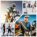 Premium Bike Phone Mount Holder | Universal Cell Phone Mount for 4"-7" Phones | Includes 6 Reusable Color Bands