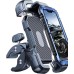Motorcycle Phone Mount Holder, [150mph Wind Anti-Shake][7.2inch Big Phone Friendly] Bike Phone Holder