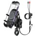 Motorcycle Phone Mount Holder with Qi 15W Wireless Charger & 30W PD/USB-C Fast Charging Port, Anti-Theft
