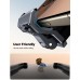 Motorcycle Bike Phone Holder Mount - [Not Block Camera] Bicycle Phone Holder Handlebar Cell Phone Clamp - [Silicone Wrapped]