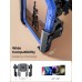 Motorcycle Bike Phone Holder Mount - [Not Block Camera] Bicycle Phone Holder Handlebar Cell Phone Clamp - [Silicone Wrapped]