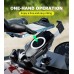 Motorcycle Fork Stem Phone Mount, Motorcycle Phone Mount, 1S One-Push Automatically Lock & Release