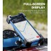 Motorcycle Fork Stem Phone Mount, Motorcycle Phone Mount, 1S One-Push Automatically Lock & Release