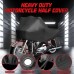 Motorcycle Half Cover - Outdoor Waterproof All Weather Protection Lightweight with Storage Bag,Most Full Dress Touring Cruiser