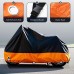 Motorcycle Cover Waterproof Outdoors, Sunproof Windproof, Dustproof, Fit for 86 Inch Motorcycle Accessories