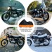 Motorcycle Cover Waterproof Outdoors, Sunproof Windproof, Dustproof, Fit for 86 Inch Motorcycle Accessories