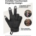 Tactical Gloves for Men, Touchscreen Motorcycle Gloves with Hard Shell & Palm Padding