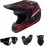 Youth Kids Dirt Bike Motocross Helmet (Goggles Gloves Face Mask) 4PCS Set, Boys Girls Full Face Motorcycle Helmets