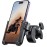 Motorcycle Phone Mount Holder - [Camera Friendly] [1s Lock] Bike Phone Holder Handlebar Clamp, Bicycle Scooter Phone Clip