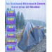 Full Enclosed Motorcycle Cover Waterproof Storage Heavy Duty Fits Motorcycles Length up to 96" with Reflective Strips