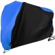 Motorcycle Cover Waterproof Outdoor - Heavy Duty Medium with Lock-Holes, Bandage, Storage Bag (Up to 86”)