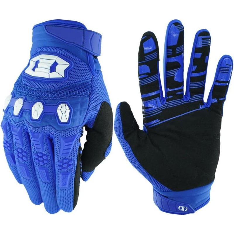 Unisex Bike Gloves Road Racing Motorcycle Motocross Sports Gloves Touch Recognition Full Finger Glove