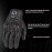 Goatskin Leather Motorcycle Motorbike Powersports Racing Gloves Reflective Skull Touchscreen for Men and Women Model
